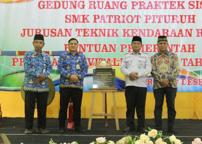 APBN Kucurkan Dana Revitalisasi Rp1,9 M untuk SMK Patriot, Dorong Link and Match Industri