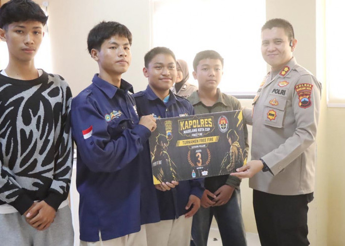 Wadahi Gamer Pelajar, Turnamen E-Sport Kapolres Magelang Kota Cup 2026 Sukses Digelar