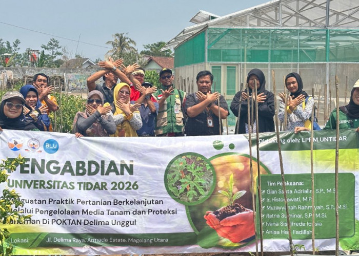 Untidar Dampingi Poktan Delima Unggul Magelang, Ajarkan Pestisida Nabati dan Media Tanam