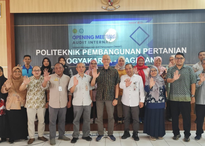 Sebanyak 19 pegawai dari Unsur manajemen, Satuan Pengendali Internal, dan tim penjaminan mutu mengikuti giat ini pada 7-9 November 2024 di kampus Polbangtan YOMA Jalan Kusumanegara No.2, Umbulharjo, Yogyakarta