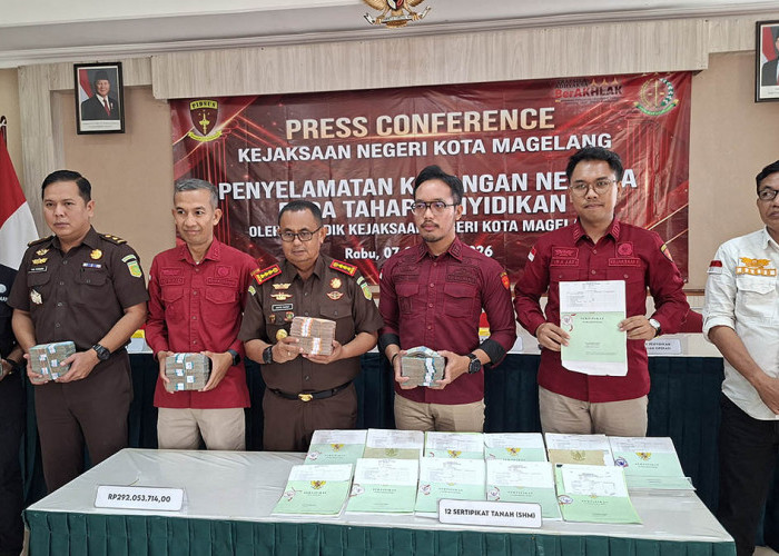 Puluhan Pegawai Bank Magelang Patungan Kembalikan Rp 97 Juta ke Kejari