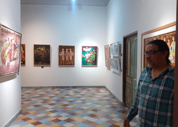 53 Karya Pelukis Magelang dan Jogja Dipamerkan di Galeri Limanjawi Borobudur