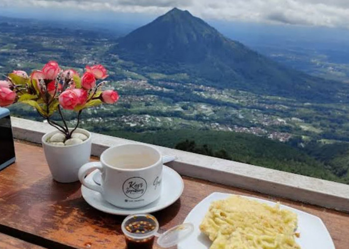 Inggil Cafe Telomoyo, Tempat Nongkrong  yang Hits dan Kekinian di Ngablak Magelang