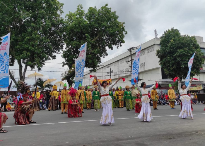 Gempita Kirab Budaya Nusantara di Kota Magelang