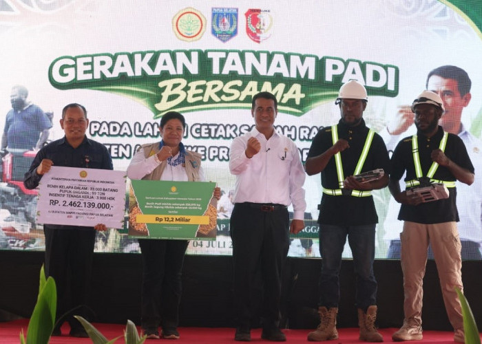 Mentan Amran Gelontorkan Bantuan Rp1,3 Triliun untuk Papua Selatan, Perkuat Lumbung Pangan Indonesia Timur