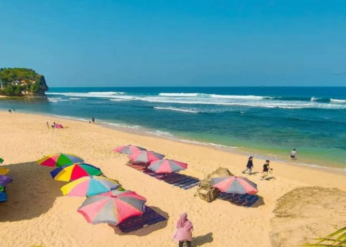 Menelusuri Pesona Pantai Indrayanti Yogyakarta Dengan Keindahan Pasir Putih yang Cantik! 