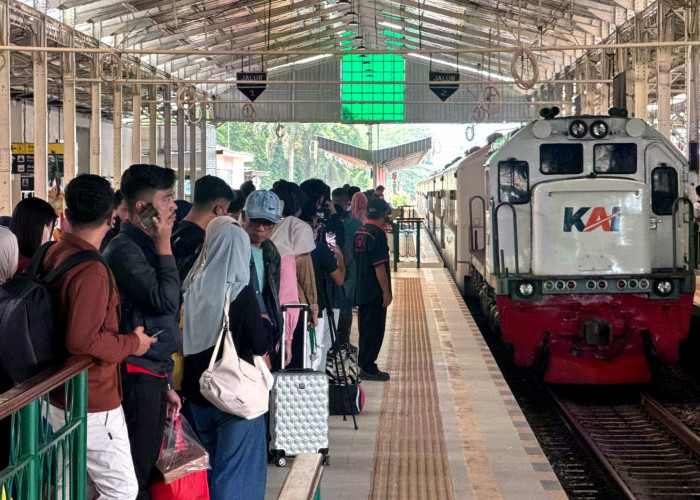 Stasiun Kutoarjo Jadi Terpadat Kedua Saat Lebaran 2026, Layani 175 Ribu Lebih Penumpang