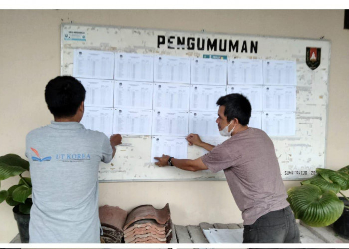 Pemilih Kabupaten Magelang Berjumlah 1.009.217, KPU Pasang DPSHP 2 di Lokasi Strategis
