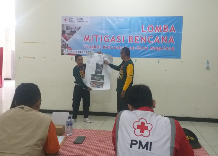 Kesiapsiagaan Bencana, PMI Kota Magelang Gelar Community Disaster Awareness Competition Tingkat Kelurahan