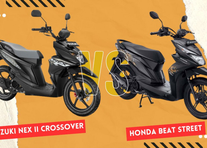 Bandingakan! Honda BeAT Street dan Suzuki Nex II Crossover Pada Awal Tahun 2024, Mana yang Lebih Murah? 