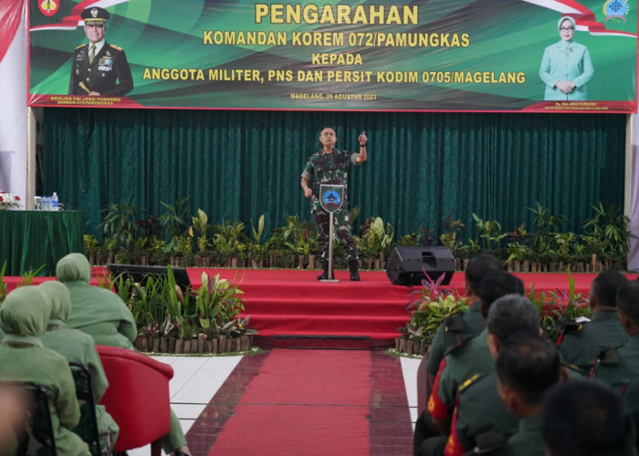 Danrem 072/Pamungkas: Stop Arogansi Prajurit, TNI Tegas Humanis