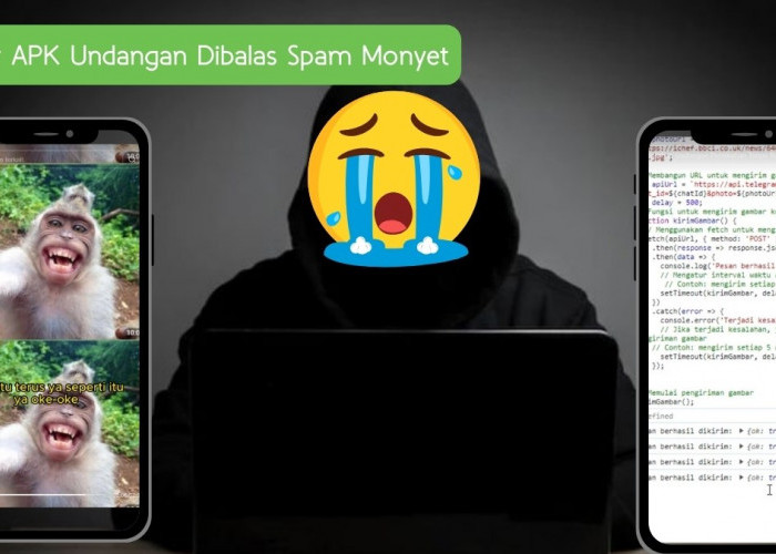 Pelaku Phising Dibuat Nangis Olehnya, TikTokers Bongkar Cara Balas Hacker dengan Spam Gambar Monyet