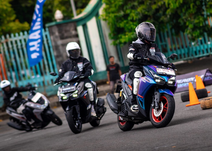 Aerox Alpha Turbo Riding Experience di Jogja: Sensasi Balap dengan Teknologi Y-Shift, Bareng Doni Tata Pradita