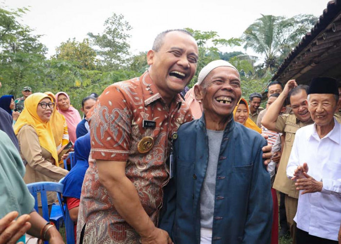 Sapa Warga di Kabupaten Semarang, Ahmad Luthfi Disambut Parikan Lucu Mbah Mudin: Masyarakat Melu Makmur