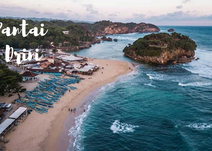 Keindahan Pantai Drini Jogja yang Tiket Cuma Rp10.000 Tapi Pemandangannya Seharga Jutaan