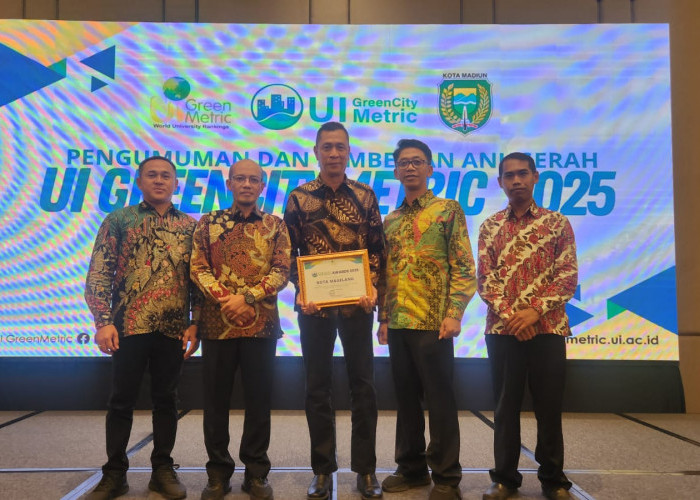 Kota Magelang Masuk 10 Besar Kota Paling Berkelanjutan Nasional, Makin Dekat Menjadi Kota Paling Nyaman Dihuni