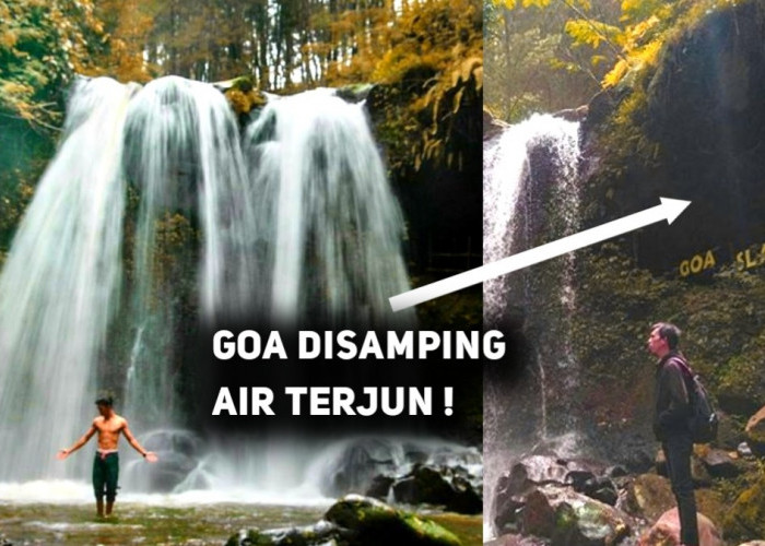 Jadi Satu-satunya di Magelang ! Goa Slandak Pakis Suguhkan Pesona Air Terjun dan Goa dalam Satu Lokasi Wisata