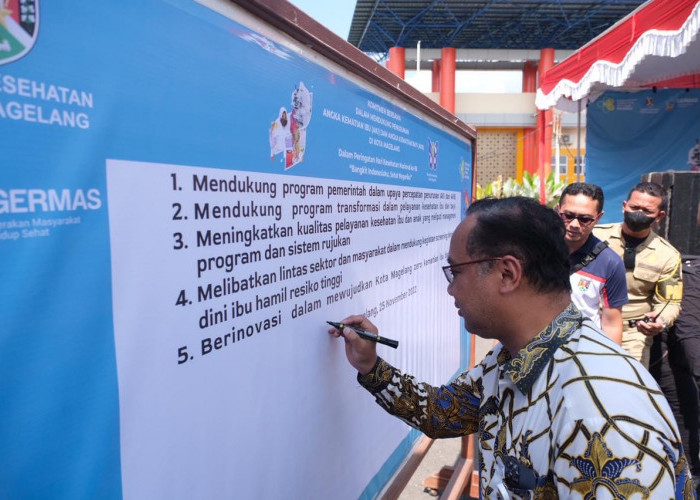 Peringati HKN 2022, Walikota Magelang Bersama Masyarakat Deklarasikan Stop BABS