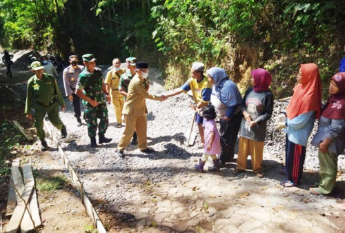 Buka TMMD di Kajoran Magelang, Sekda: TMMD Kekuatan Luar Biasa Majukan Desa