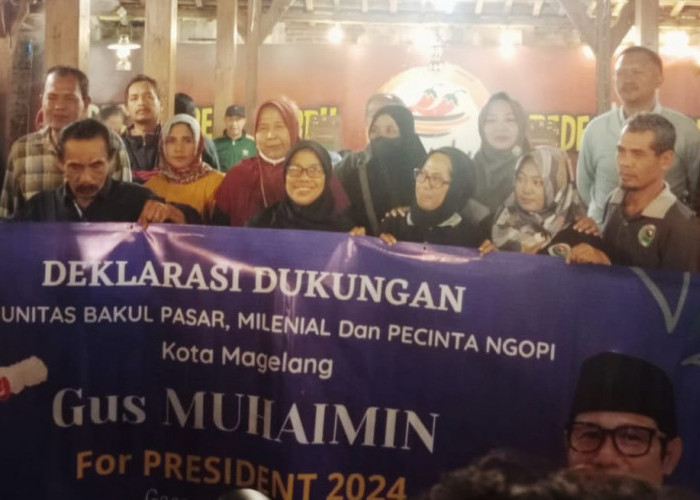 Relawan Cak Imin Deklarasikan Dukungan Muhaimin Iskandar Maju RI 1