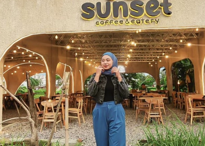 Nongkrong Sambil Ngerjain Tugas Disini Gabakal Stress Soalnya di Sunset Coffe and Eatery Tempatnya Estetik!