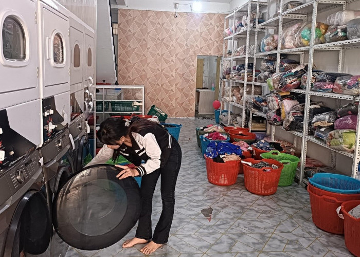 KUR BRI Dorong UMKM Kabanjahe Naik Kelas, dari Usaha Es Buah Menjadi Laundry Express