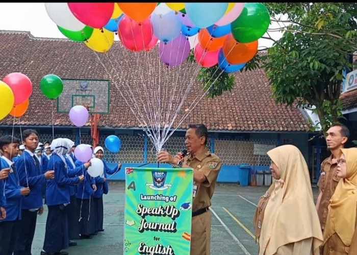 SMPN 2 Magelang Launching Program English Day, Latih Siswa Komunikasi Global Sejak Dini