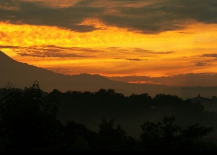 Wisata Alam Bukit Barede Yang Menawarkan Spot Keindahan Borobudur Seperti Dari Atas Langit. 