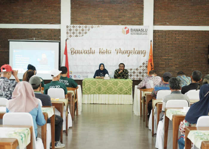 Kawal Pemilu Damai, Bawaslu Kota Magelang Gelar Sosialisasi Demokrasi Inklusif