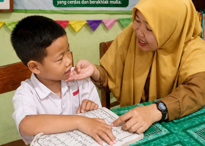 Cegah Kecanduan Gawai Pagi Hari, SDN Kramat 3 Magelang Inisiasi Literasi GAS-POLL