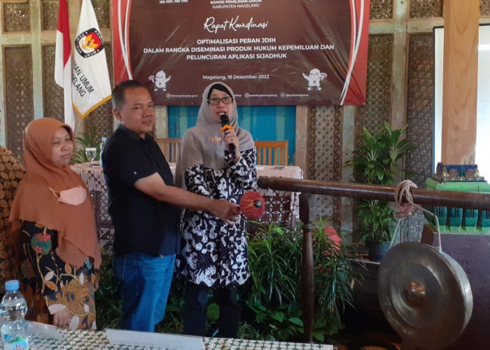 KPU Kabupaten Magelang Luncurkan Aplikasi Si Jadhuk Permudah Informasi Kepemiluan 