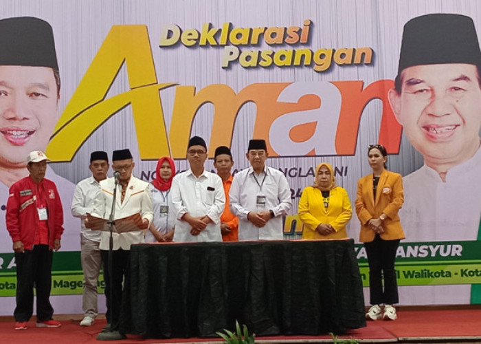 Diusung 7 Partai, Pasangan Aziz-Mansyur Siap Bertarung di Pilkada Kota Magelang 2024