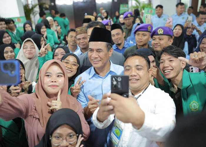 Mentan Amran Ajak Mahasiswa IAIN Gorontalo Jadi Motor Hilirisasi dan Swasembada Pangan