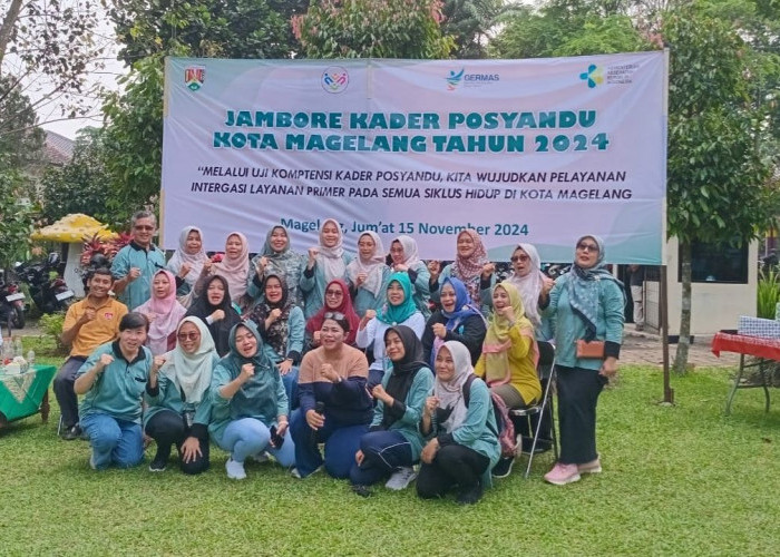 Peringati Hari Kesehatan Nasional, Dinkes Kota Magelang Gelar Jambore Kader Posyandu