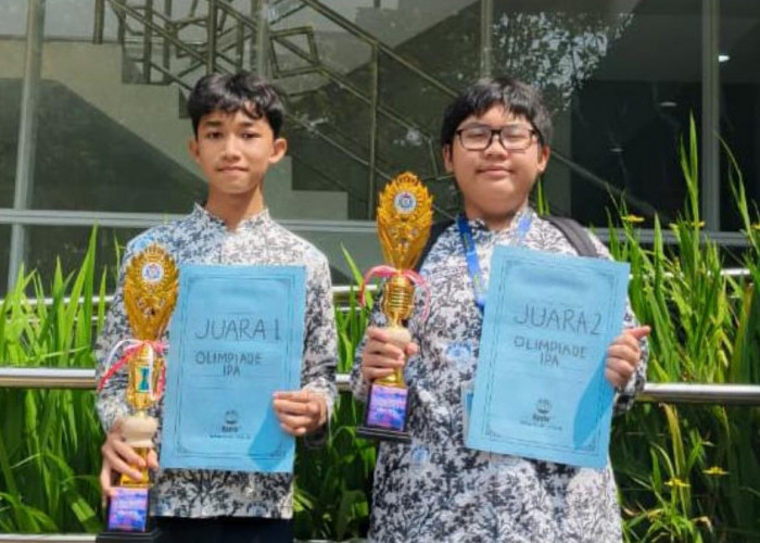 Dua Siswa SMP Mutual Kota Magelang Borong Medali Emas dan Perak Olimpiade Sains Nasional