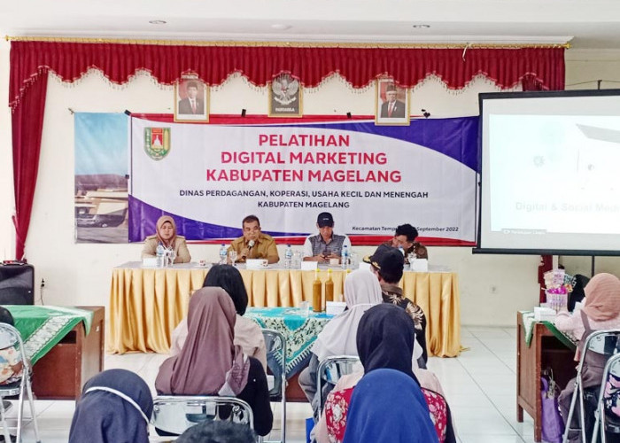 Dari 200 Ribu Pelaku UMKM di Magelang, Baru 20 Persen yang Manfaatkan Digital Marketing