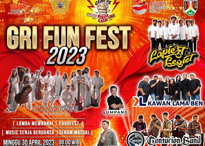 Jangan Lewatkan GRI Fun & Fest, 30 April 2023 di Gelora Sanden