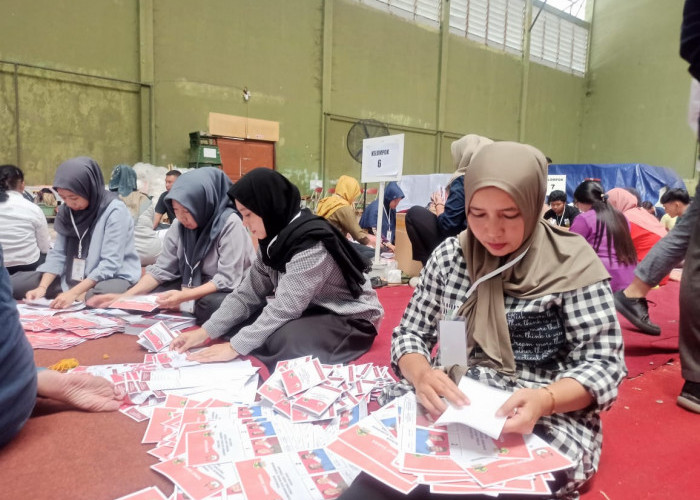 Pelipatan Surat Suara Pilgub Jateng di Temanggung Dimulai, Libatkan Ratusan Pekerja