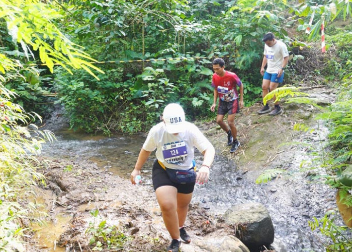 BOB Forest Run 2022, 400 Pelari Jelajahi Track Menantang Bukit Menoreh