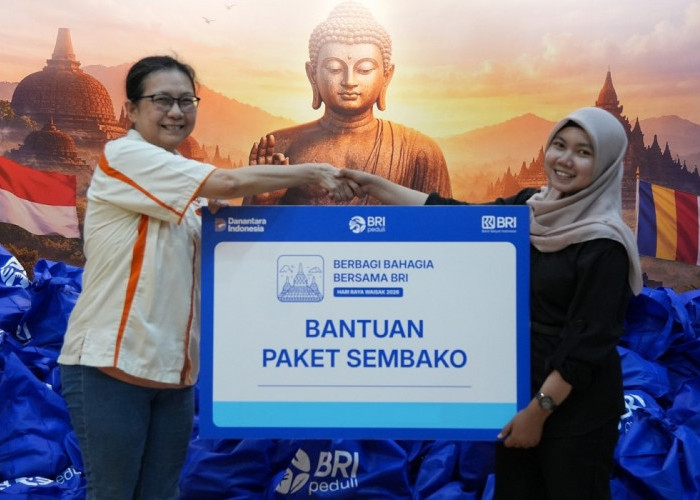 Menebar Kasih dan Kepedulian di Hari Raya Waisak 2026, BRI Salurkan Bantuan 1.000 Paket Sembako bagi Umat Buddha 