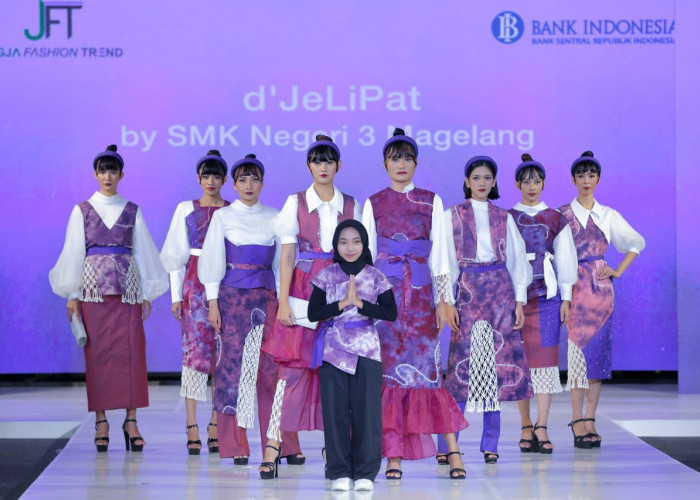 Ini Baru Keren!, d’JeLiPat Karya Desainer Muda SMKN 3 Magelang Tampil di Runway Jogja Fashion Trend 2023
