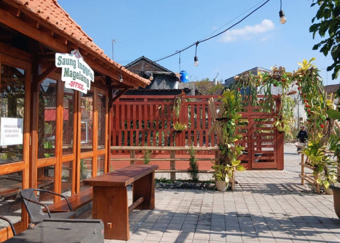 Punya Mini Zoo dan View Sawah, Cafe Angin Sawah Jadi Tempat Nongkrong Unik di Magelang