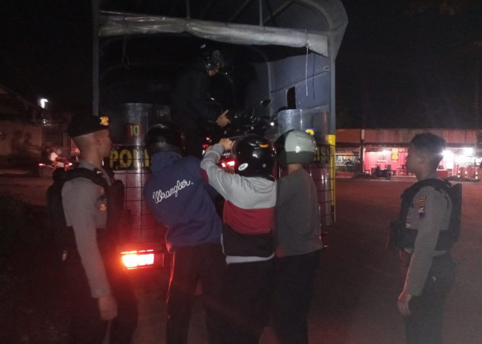 Kepergok Hendak Balap Liar di Wonosobo, Belasan Kendaraan Diamankan Polisi