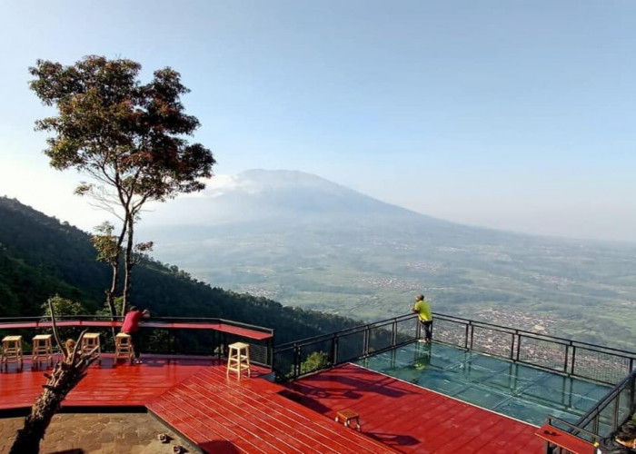 Awang Awang Sky View Magelang Menyuguhkan Keindahan Alam Gunung Telemoyo dan Memiliki Spot Foto Estetik