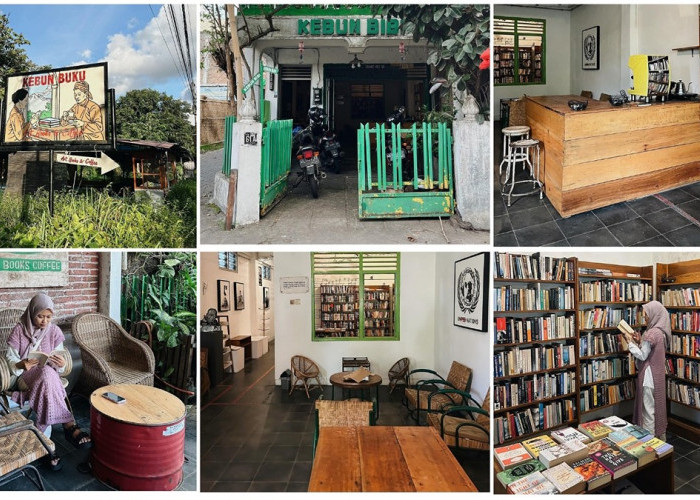 Pencinta Literasi Wajib Tau! Kebun Buku Jogja Sudah Buka Kembali, Spot Baca Asri dan Instagramable Yuk Mampir!