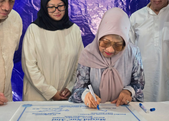 Masjid Nur’aini di  Kepulauan Bangka Belitung Menjadi Saksi Kepedulian Sosial Pendiri TIKI dan JNE