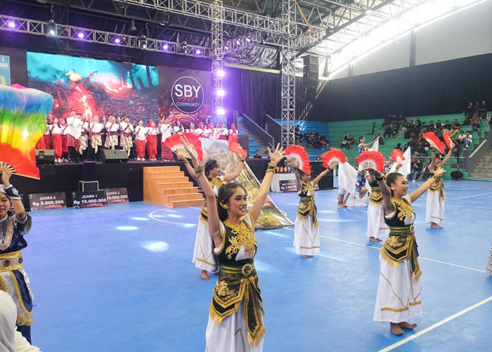 SBY Hadiri Festival Musik Distoria 2026 di Magelang, Pesankan Keseimbangan Seni dan Edukasi