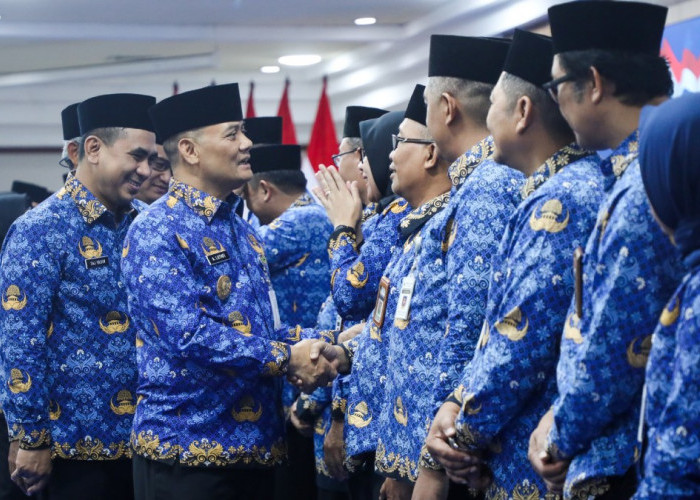 Lewat Sistem Merit, Gubernur Jawa Tengah Ahmad Luthfi Lantik 27 Pejabat