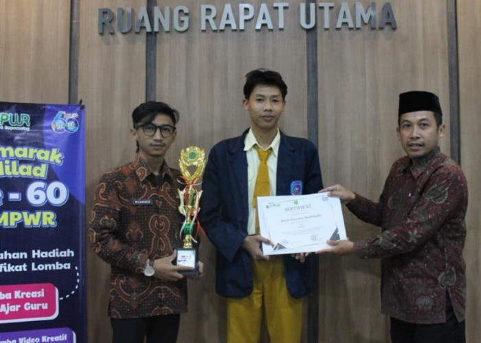 Pemenang Lomba Semarak Milad ke–60 UMPWR Terima Penghargaan