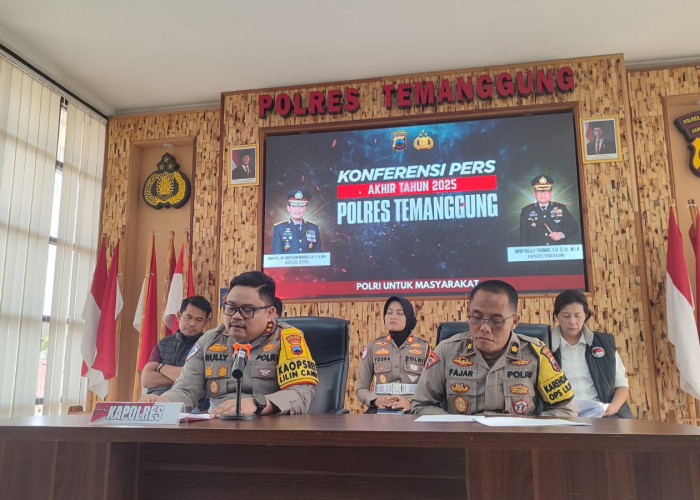Kapolres Temanggung Imbau Warga Rayakan Tahun Baru dengan Doa, Tak Gelar Pesta Berlebihan